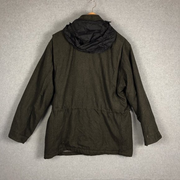 J Crew Green Wool Jacket Size Large - Picture 2 of 11